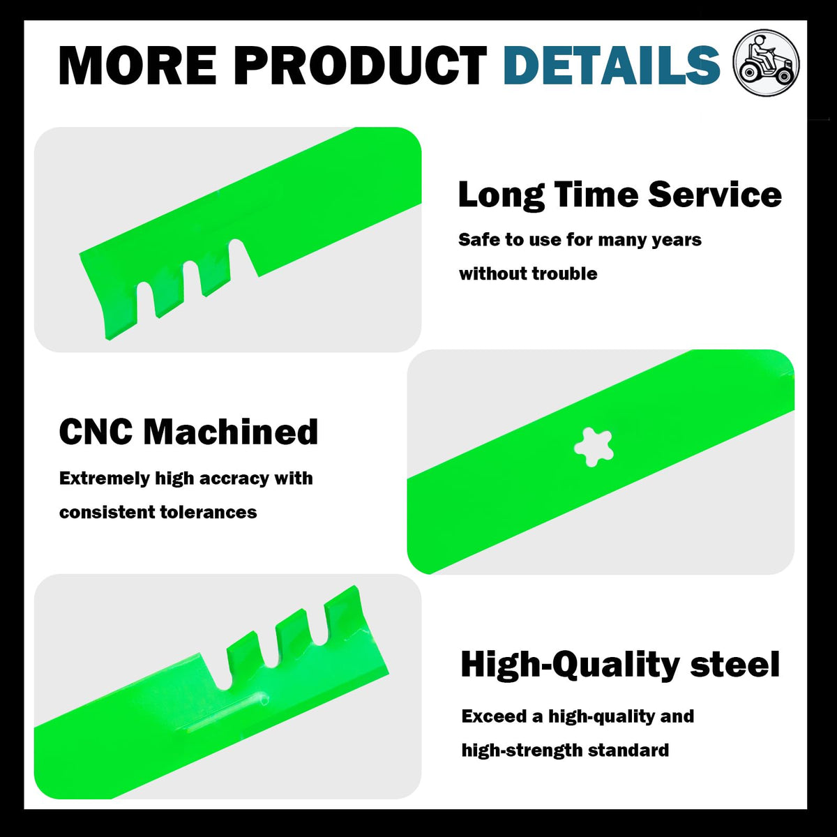 SCBHWJ iron blade material for durability and long-lasting use