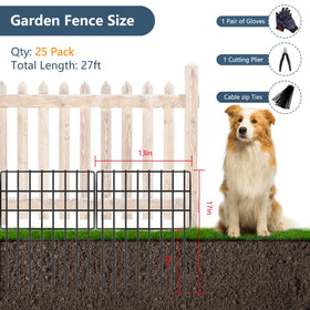 SCBIGM rustproof metal fence withstands harsh weather while keeping borders secure.