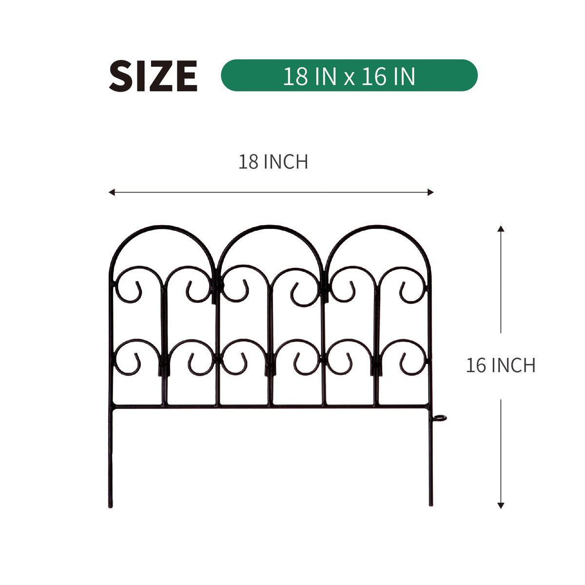 SCENDOR dog barrier fencing keeps pets near while protecting beds.