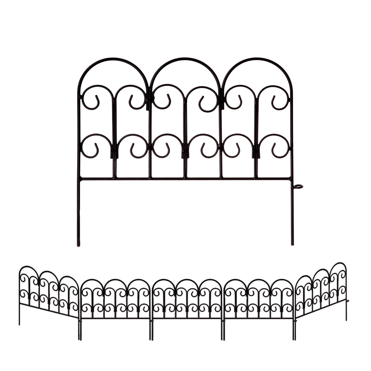 SCENDOR garden edging panel interlock for a clean, defined border.