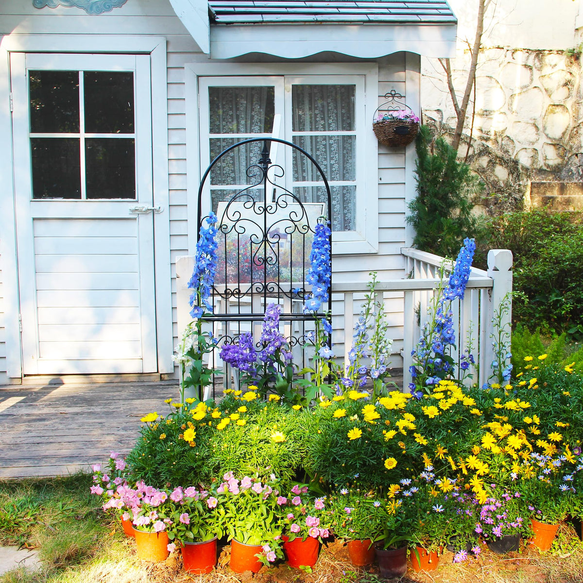 SCENDOR Garden Trellis outdoor wall panel as decorative element