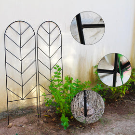 SCENDOR multi-purpose trellis divider for gardens and beds