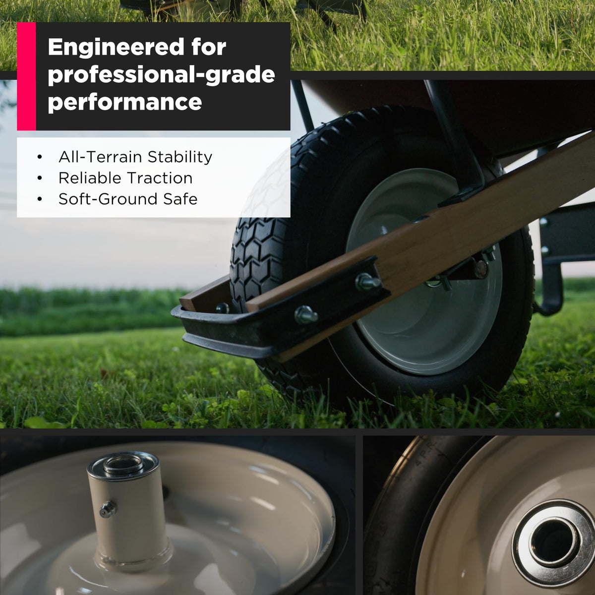 Scenic Road SRWT3573 flat-free design reduces downtime