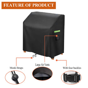 Schleuder potting bench table cover windproof design helps stay in place during gusts.