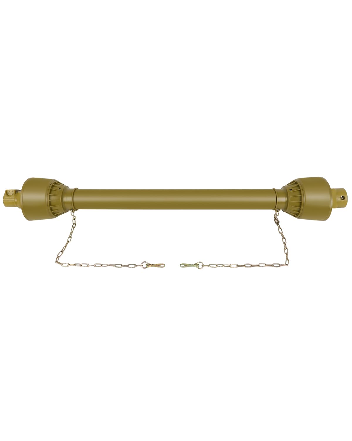 SCITOO Yellow PTO shaft extended length for flexible mower alignment