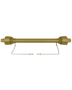 SCITOO Yellow PTO shaft extended length for flexible mower alignment
