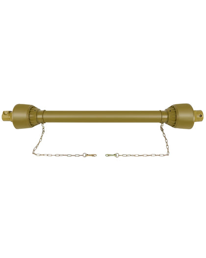 SCITOO Yellow PTO shaft extended length for flexible mower alignment