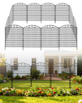 Sciyen 10-panel fence assembly shows quick, portable pet enclosure.