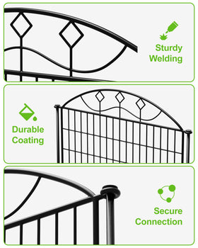 Sciyen pets (dogs and rabbits) protected by a sturdy barrier.