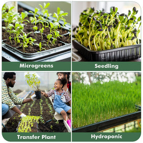 Sckee size-compact tray fits small grow spaces