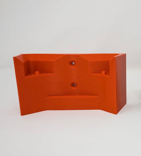 SCN3D garage organization solution keeps the blower off the floor and ready.