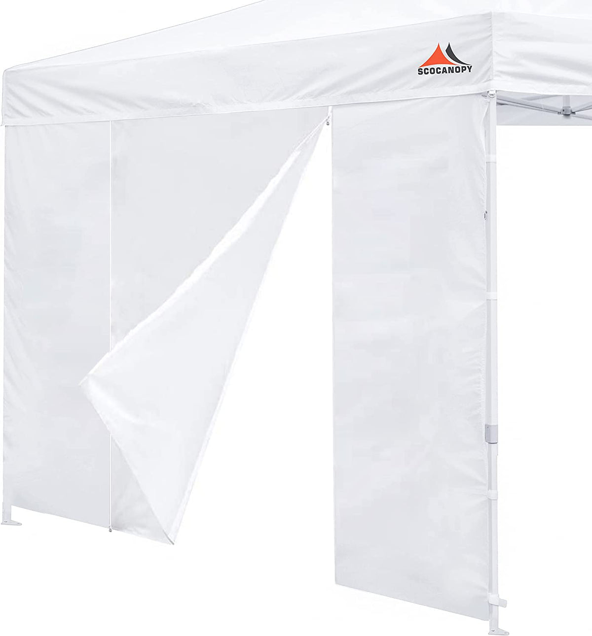 SCOCANOPY door 86x120 inches with two central zippers for easy entry.