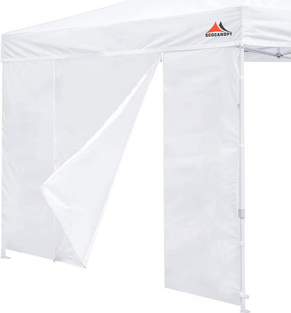 SCOCANOPY door 86x120 inches with two central zippers for easy entry.