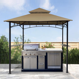 SCOCANOPY khaki canopy top suitable for Aldi/Shoprite gazebos, versatile shade option