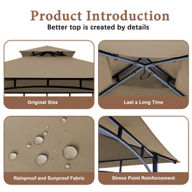 SCOCANOPY water-repellent coating helps keep gear dry during showers