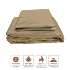 SCOCANOPY khaki replacement cover included item confirms full replacement.