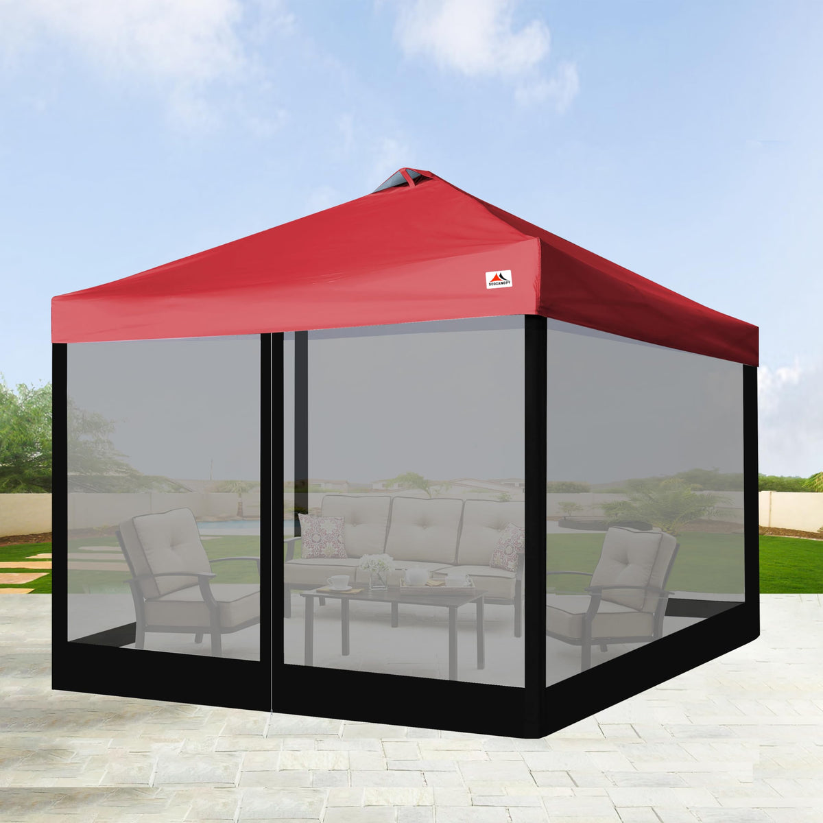 SCOCANOPY mesh sidewall packaging only for standalone use