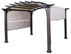 SCOCANOPY replacement sling top for 200 x 103 inch Lowe's pergola, precise fit.