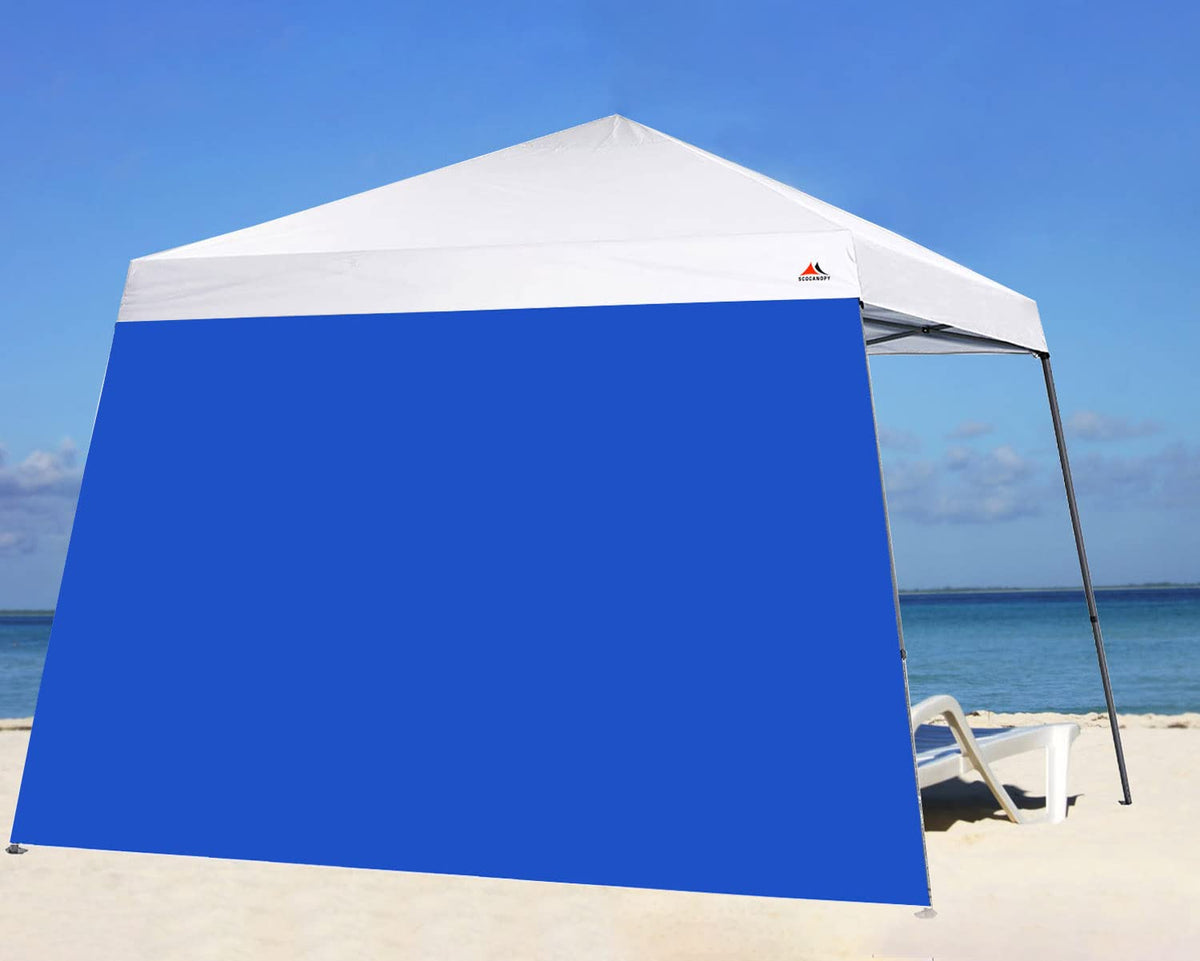 SCOCANOPY blue sidewall packaging image showing three-panel set