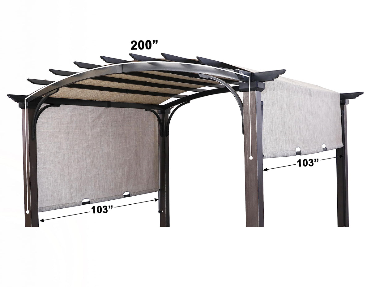 SCOCANOPY sling fabric with UV and fire-resistant properties for outdoor use.