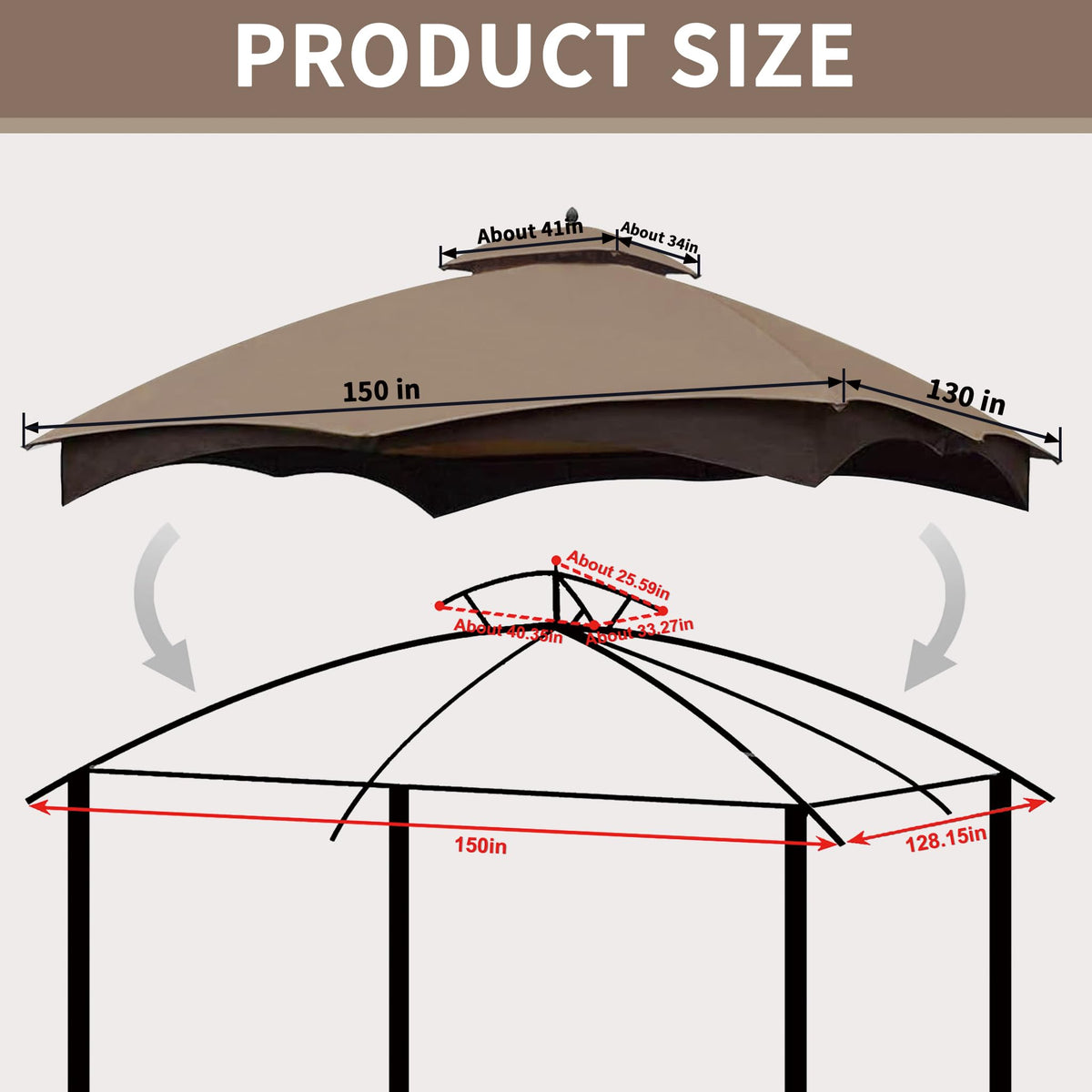 SCOCANOPY waterproof fabric close-up highlights durable canopy surface