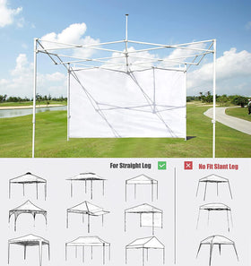 SCOCANOPY zip-connectors link side walls for modular enclosure.