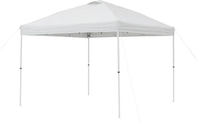 SCOMANAGE white canopy top close-up showing durable fabric for all-season use