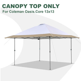 SCOMANAGE khaki canopy top showcases weather-ready material for all seasons