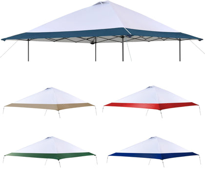 SCOMANAGE replacement canopy cover for Coleman Oasis 13' x 13', navy blue, quick setup