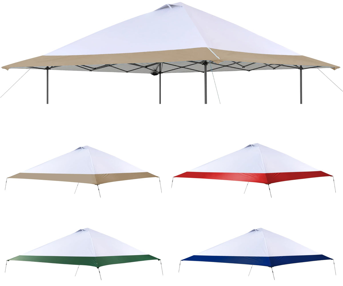 SCOMANAGE replacement cover for Oasis 13x13 fits precisely for reliable shade
