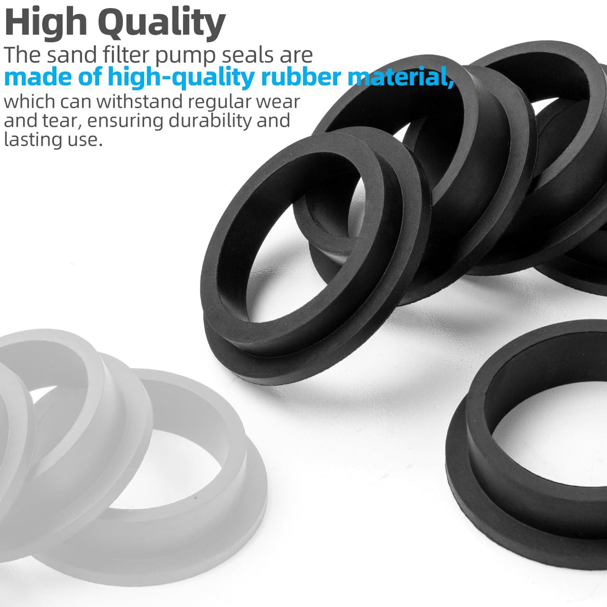 Sconva durable rubber O-ring emphasizes lasting performance in sand pumps.