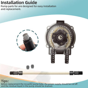 Sconva MCCP202 easy-install tubes for QuickPro pump heads