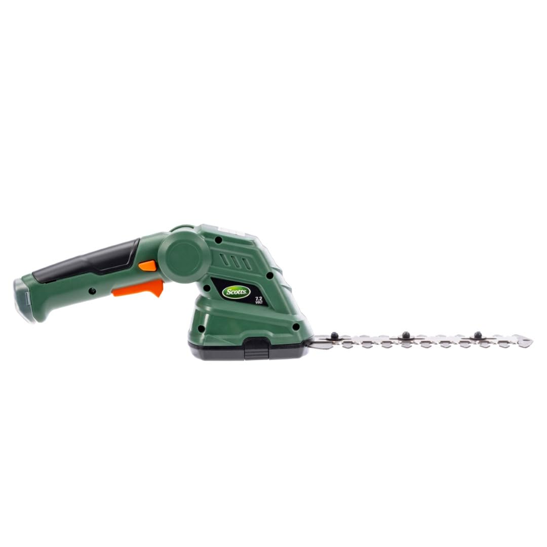 Scotts LSS10172S cushioned handle reduces hand fatigue