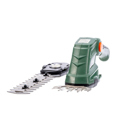 Scotts LSS10172S grass shear blade in action delivering precise edging for small lawns
