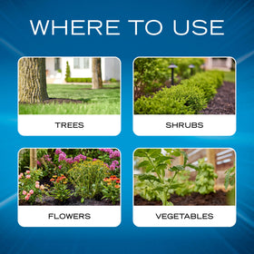 Scotts mulch around trees demonstrates a defined, weed-suppressing landscape edge