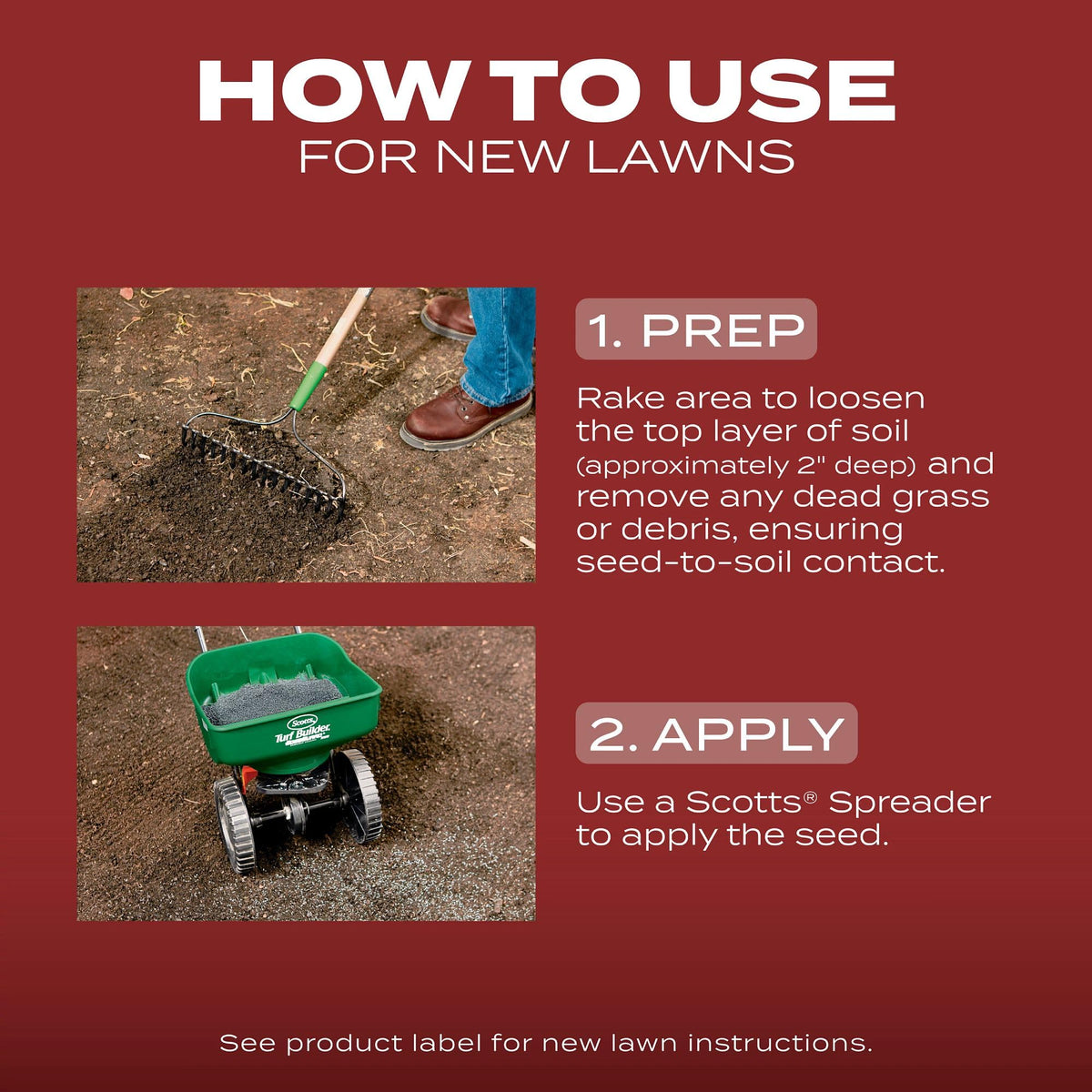 Coarse blade texture provides durable lawn feel