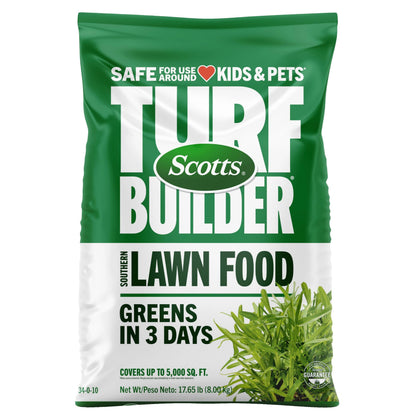 Scotts Turf Builder Southern Lawn Food bag ready for up to 5,000 sq ft coverage