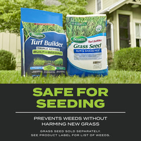 Scotts Turf Builder Triple Action bundle-packaging-two-bags communicates 8,000 sq ft total coverage.