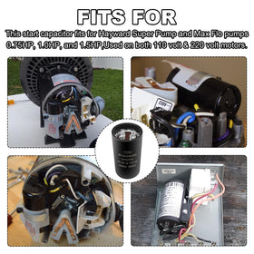 Easy replacement with Screw Man capacitor reduces maintenance time