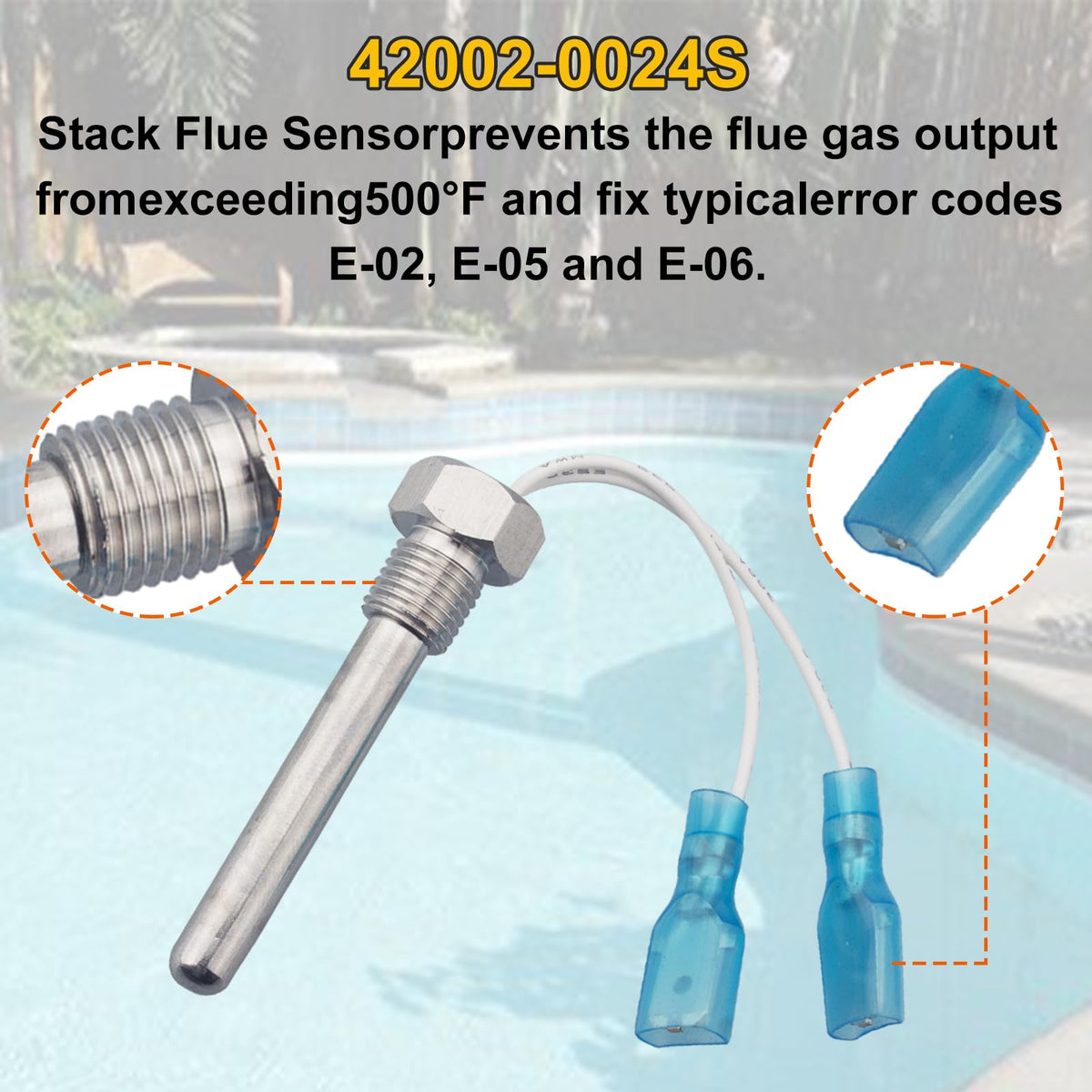 Screw Man SR200/SR333/SR400 compatible kit for pool heater maintenance.