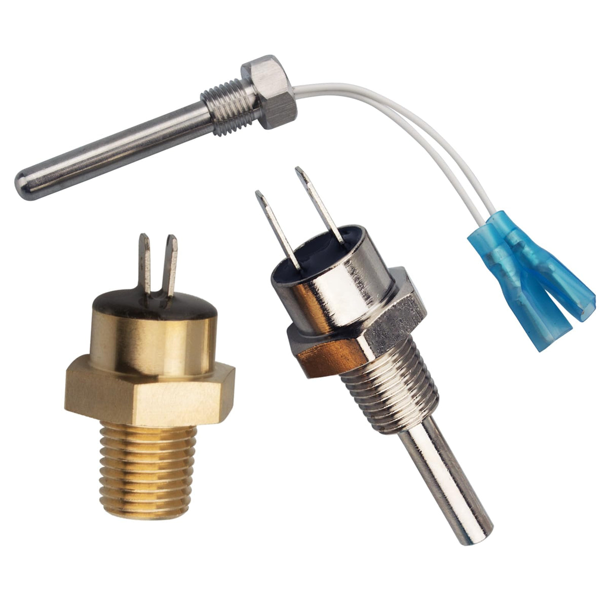 Screw Man stack flue sensor for pool heater ensuring safer exhaust operation.