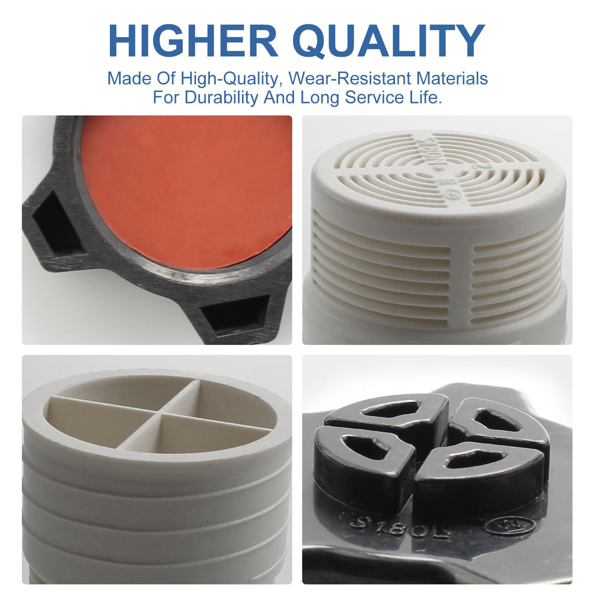 Screw Man wear-resistant material visual signaling long-lasting durability.