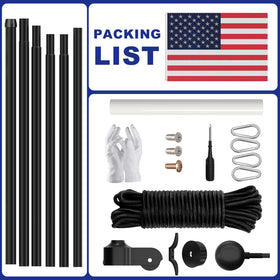 SCWN complete kit includes all hardware for fast setup
