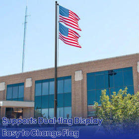 SCWN embroidered American flag 3x5 showcases craftsmanship