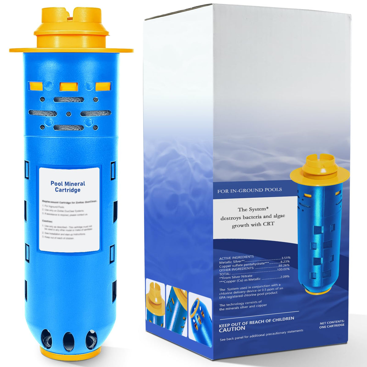 Sdanbom W28000 mineral cartridge installation improves ease of replacement.