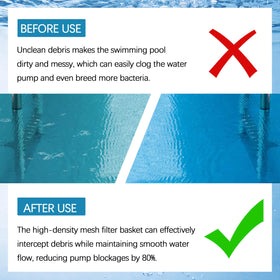 SDKWQAN easy debris removal helps maintain steady water flow.