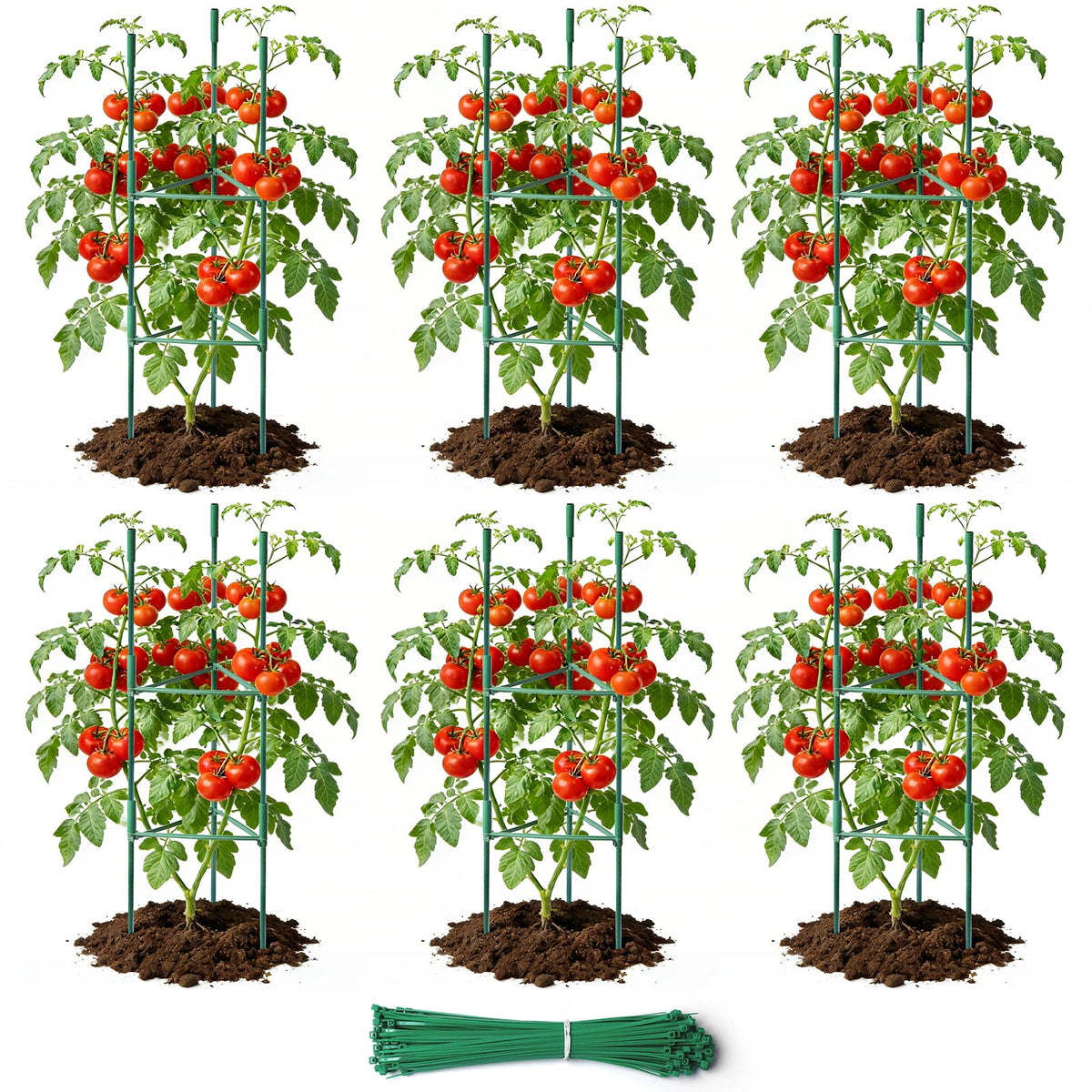 SDLDEER tomato cage 48in height supports tall garden plants outdoors