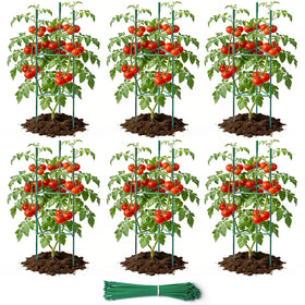 SDLDEER tomato cage 48in height supports tall garden plants outdoors