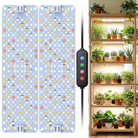 SDOVUERC full-spectrum panel with daisy-chain setup for scalable indoor gardens.