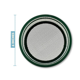 SE green handle and stackable design for portable panning